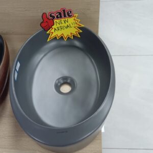 Matte Black Round Vessel Sink